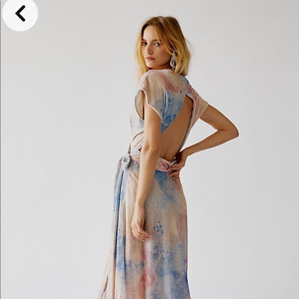 🌿Free People Desert Flower Velvet Maxi Dress🌿
